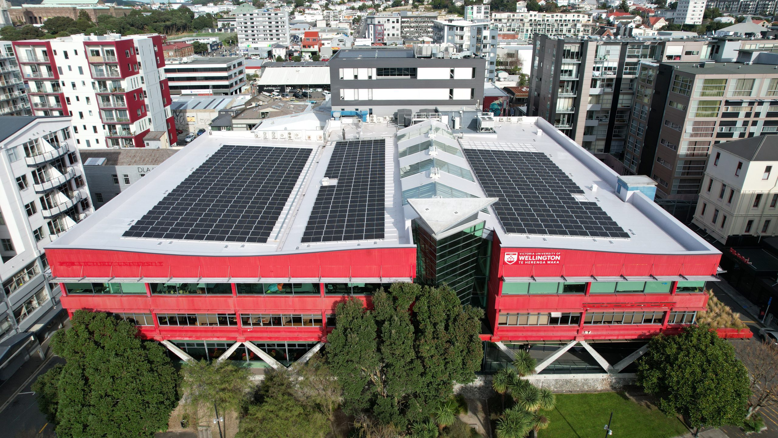 RoofLogic product information for Wellington School of Architecture and Design