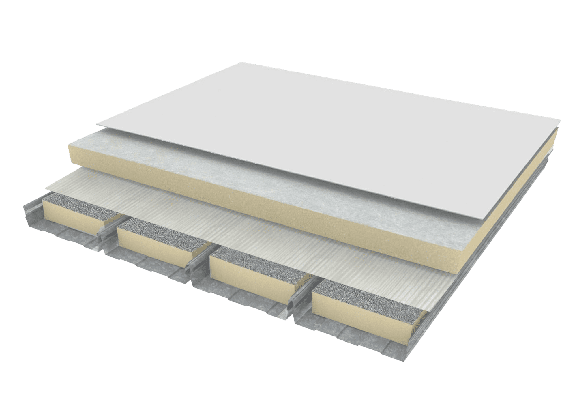 Recover warm roof systems